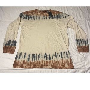 Brand new never worn multi color long sleeve